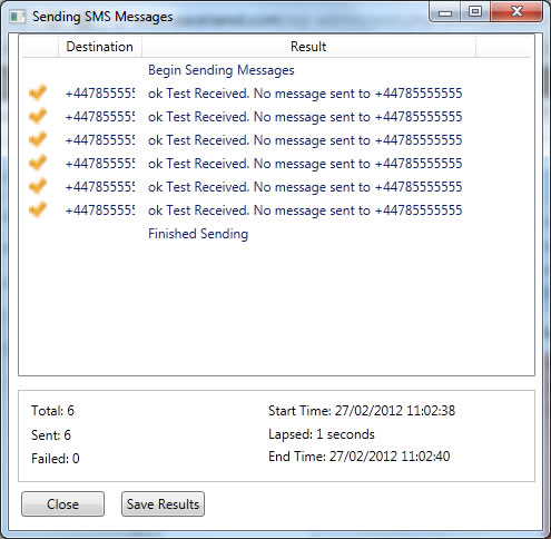 Sending Window