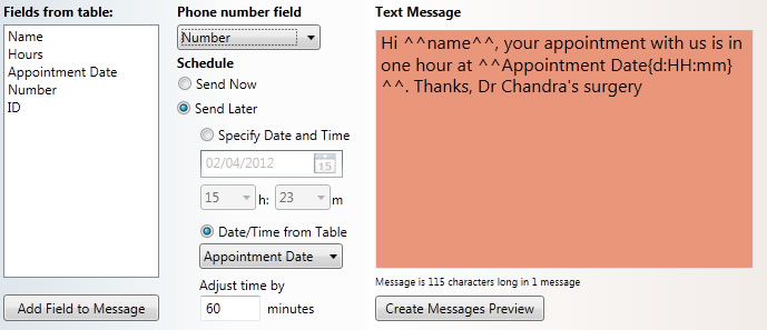 Type your message